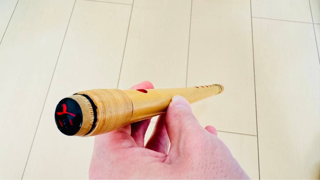 篠笛：獅子田 6本調子 6穴(試し吹きしかしてません) - メルカリ