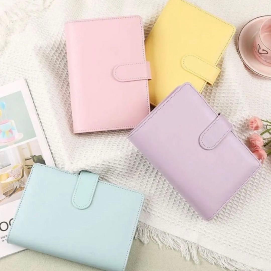 マカロンバインダー A5 6穴 パープル 紫 - メルカリ