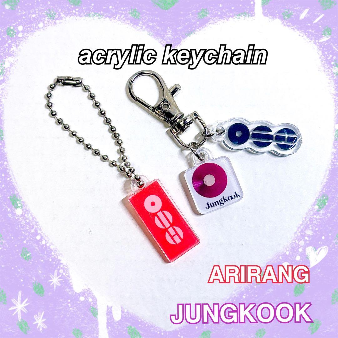 BTS JUNGKOOK アクリルキーホルダー グク ARIRANG ① - メルカリ