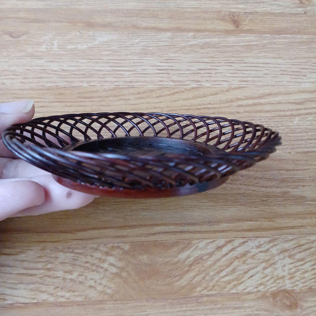 未使用品 夏用 竹茶托 駿河「竹千筋細工」5枚 伝統工芸品 - メルカリ