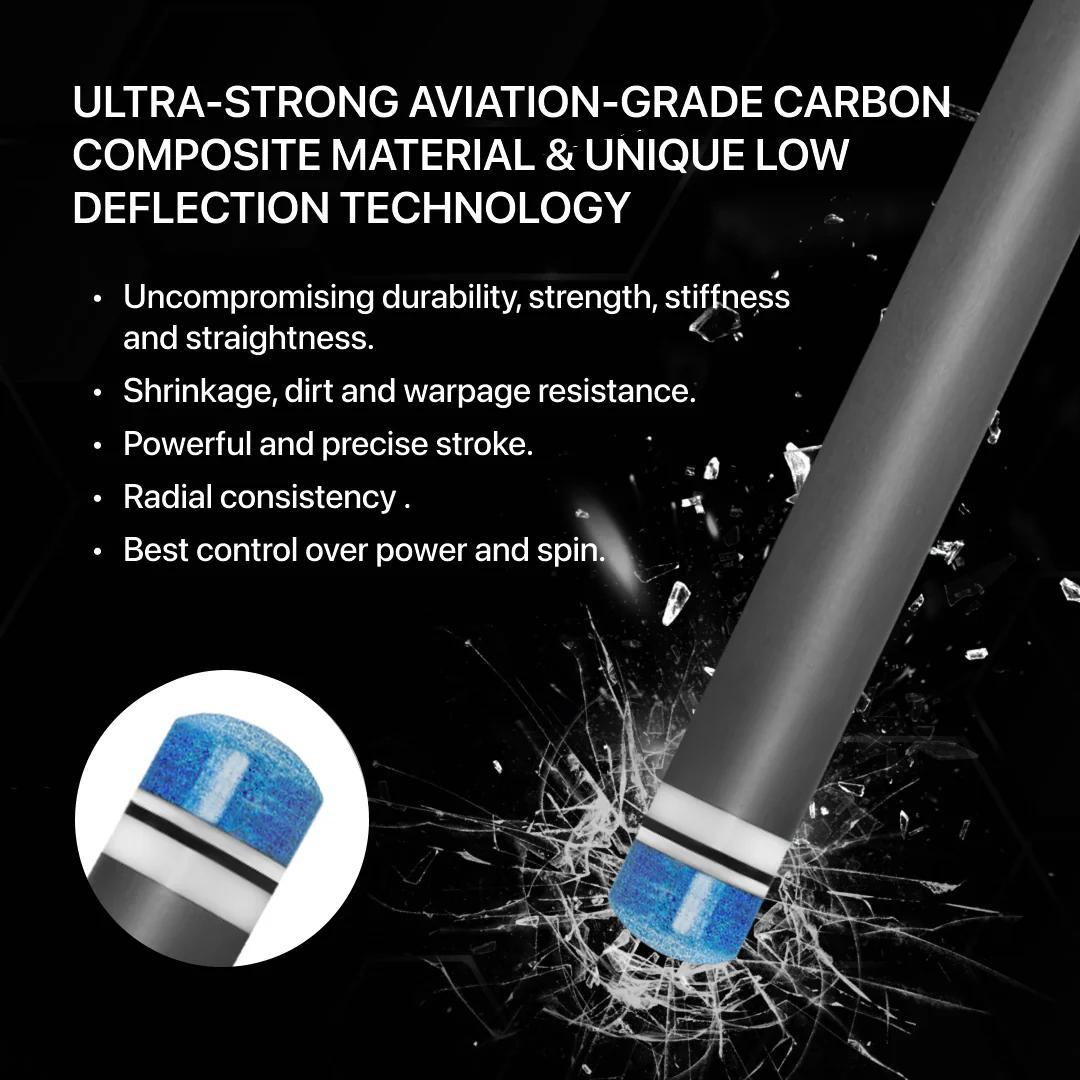 ※6月下旬入荷【Rhino】 WAVY 12.4mm カーボン シャフト