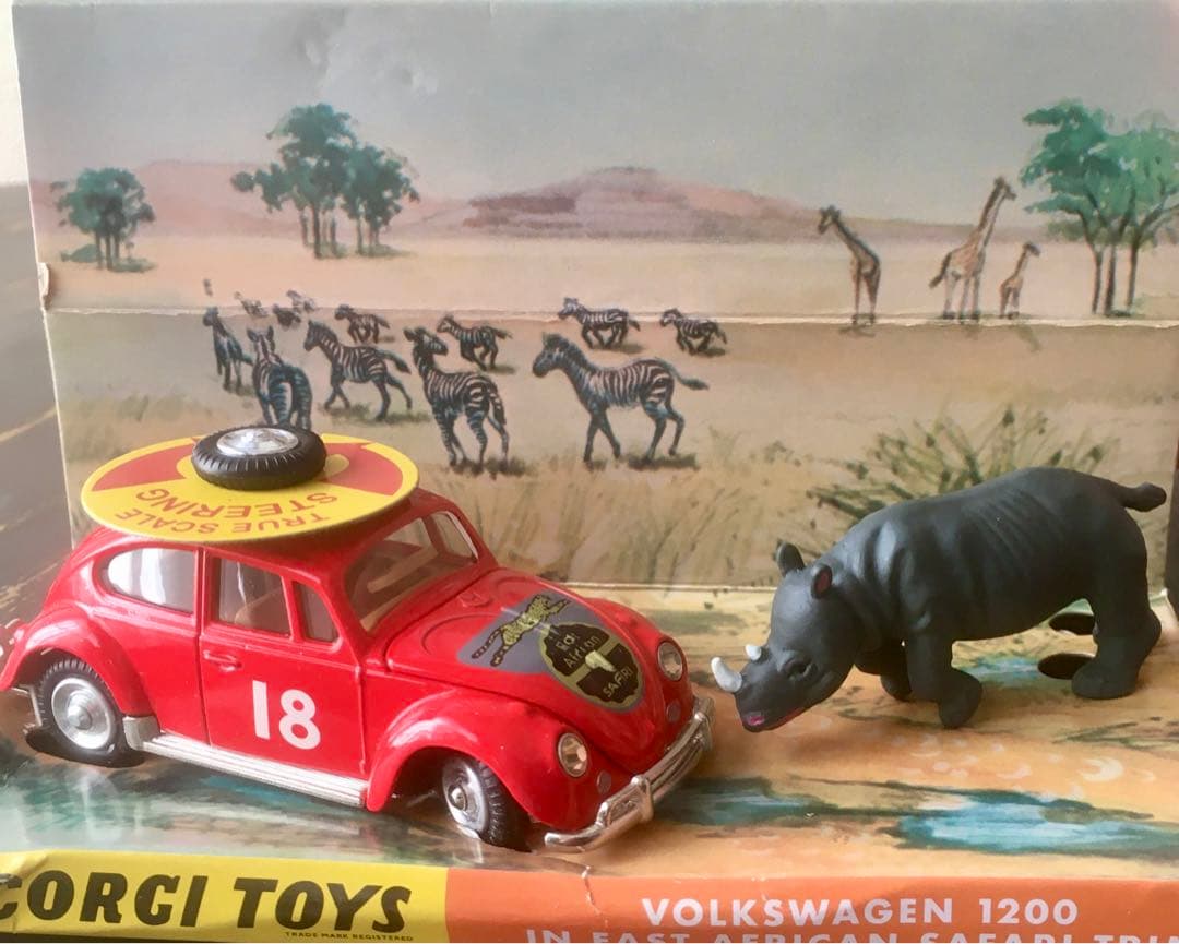 新品 最安値 コーギー ワーゲン ビートル サファリ ミニカー