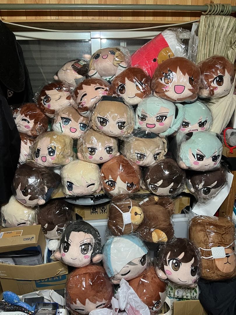 ガールズ&パンツァー メガジャンボ寝そべりぬいぐるみなど29人以上セット ガールズ＆パンツァー 劇場版 メガジャンボ寝そべりぬいぐるみ“転校生