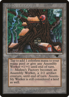 Mishra's Factory (Summer) • Antiquities (ATQ) #80