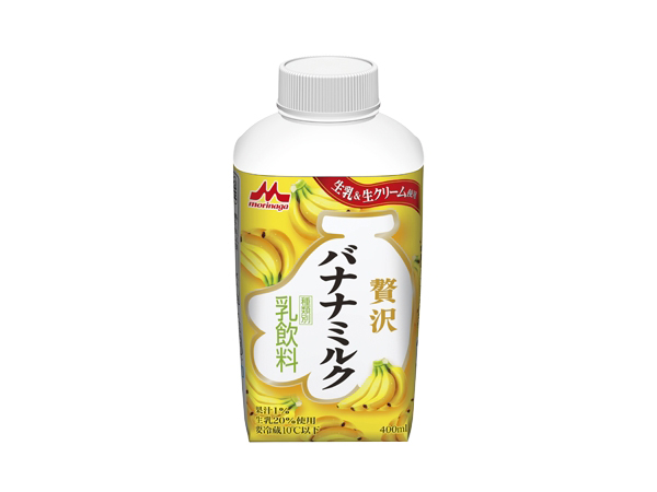 くつろぎの時間にぴったり！たっぷり飲める贅沢バナナミルク