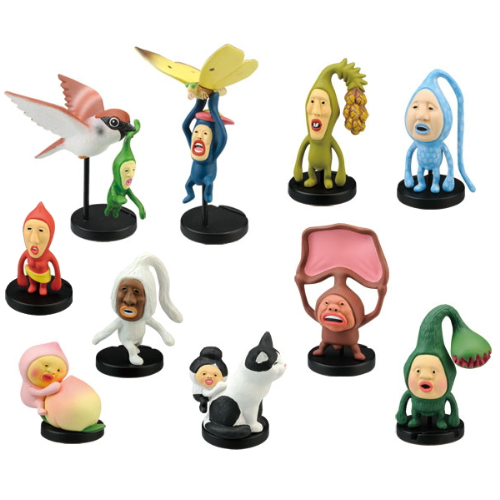 こびとづかん 陶器製 フィギュア 10体セット こびとづかん 陶器製