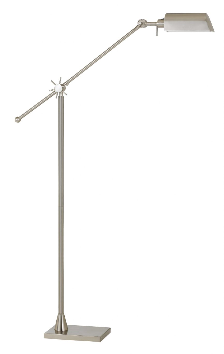 Cal Lighting BO-2694FL-BS 7W LED METAL FLOOR LAMP