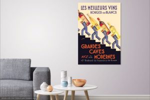 Les Meilleurs Vins Fine Art Canvas Print (20"x30") - Image 2