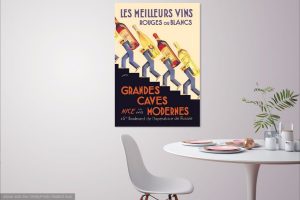 Les Meilleurs Vins Fine Art Canvas Print (20"x30") - Image 3