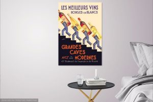 Les Meilleurs Vins Fine Art Canvas Print (20"x30") - Image 5