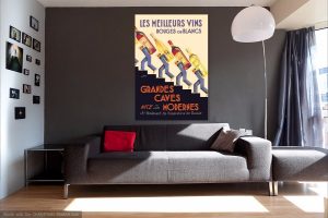 Les Meilleurs Vins Fine Art Canvas Print (20"x30") - Image 8