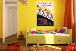 Les Meilleurs Vins Fine Art Canvas Print (20"x30") - Image 10