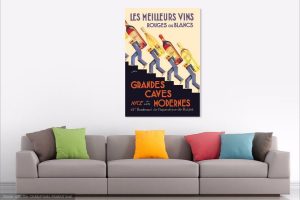 Les Meilleurs Vins Fine Art Canvas Print (20"x30") - Image 11