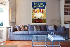 LET'S EAT GRANDMA FINE ART CANVAS PRINT (20″X30″) - Image 6