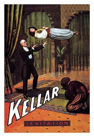 Kellar: Levitation(20" x 30") Canvas Wall Art