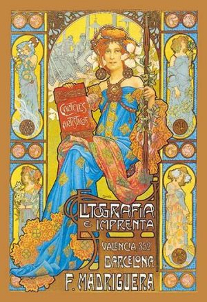 Litografia e Imprenta(20" x 30") Canvas Wall Art