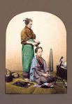 Woman having Her Hair Done