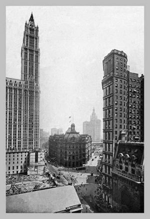 New York City, 1911 #1(20" x 30") Canvas Wall Art