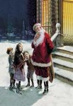 Santa and Street Kids