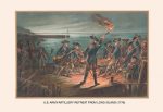 " U.S. Army - Artillery Retreat from Long Island, 1776"