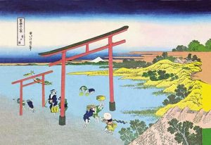 Shoji Gate(20" x 30") Canvas Wall Art