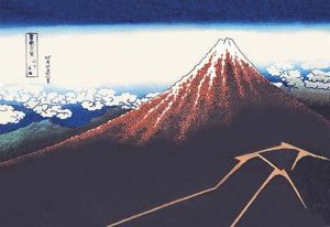 Mount Fuji in Summer(20" x 30") Canvas Wall Art