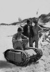 " U.S. Navy Examines Nazi "Beetle"