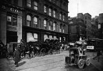 " Cabs Outside of Tiffany & Co., New York City"