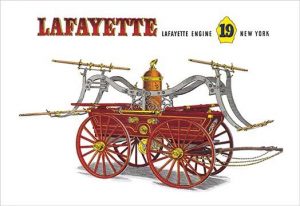 Lafayette: Lafayette Engine 19 New York(20" x 30") Canvas Wall Art