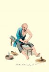Old Man Polishing Crystal