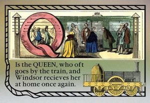 Q is the Queen(20" x 30") Canvas Wall Art