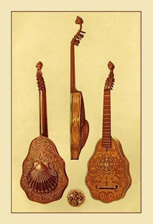 Queen Elizabeth's Lute(20" x 30") Canvas Wall Art