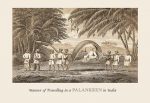 Travelling in a Palankeen