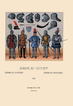 European Armor of the Fifteenth and Sixteenth Centuries(20" x 30") Canvas Wall Art