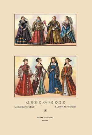 European Noblewomen of the Sixteenth Century(20" x 30") Canvas Wall Art