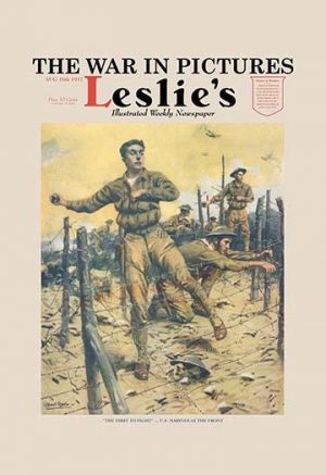 Leslie's: The War in Pictures(20" x 30") Canvas Wall Art