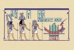 " Ptah, Sekar and Osris"