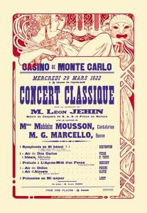 Concert at the Monte Carlo Casino