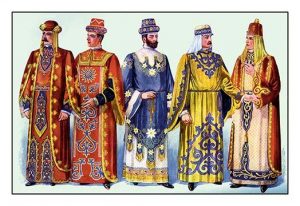 Odd Fellows: Men in Robes and Turbans(20" x 30") Canvas Wall Art