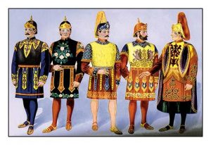 Odd Fellows: Royal Guard Costumes(20" x 30") Canvas Wall Art