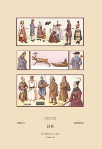 " Popular Fashions of Sweden, Iceland and Lapland"