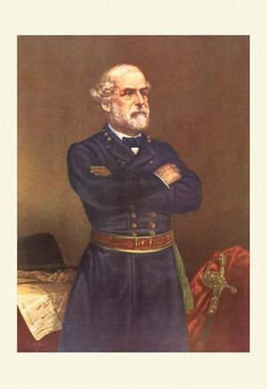 General Robert E. Lee(20" x 30") Canvas Wall Art