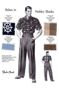 Relax in Hobby Slacks