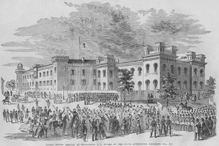 " US Arsenal at Charleston, SC prior to its seizure by the State"