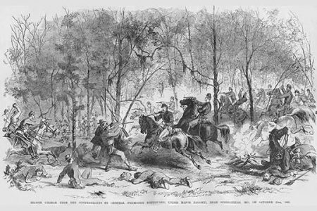 2nd Charge of Fremont's Bodyguard Charges
