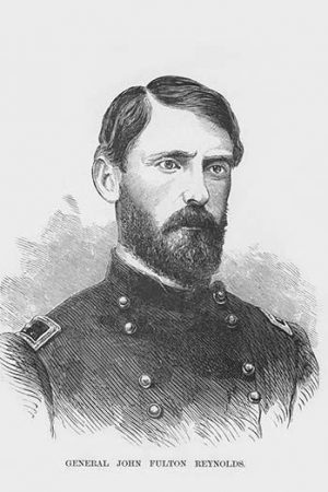 General John Fulton Reynolds(20" x 30") Canvas Wall Art