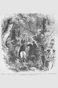Rosencrans moves thru forest at Laurel Hill to attack Rich Mountain entrenchments