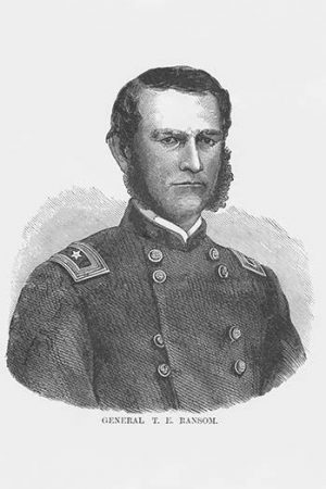 General T. E. Ransom(20" x 30") Canvas Wall Art