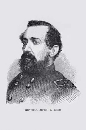 General Jesse L. Reno(20" x 30") Canvas Wall Art