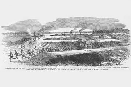 Bombardment & Capture of Fort Thompson